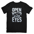 ABRE LOS OJOS - Camiseta negra